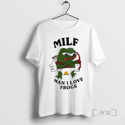 Officials Milf Man I Love Frogs Meme T-Shirts, Hoodie, Sweatshirt | InkThreadWorks.com