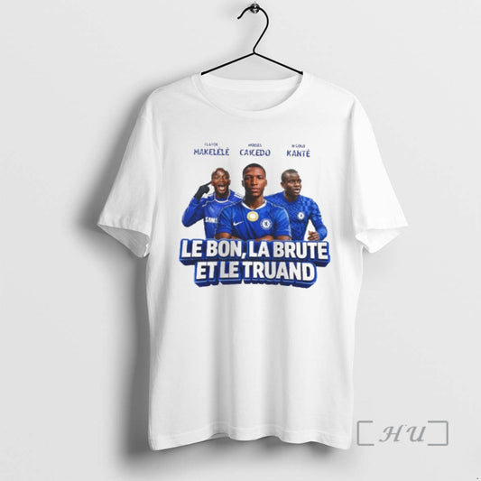 Officials Makelele Kante Caicedo Chelsea Le Bon La Brute Et Le Truand Premium T Shirts