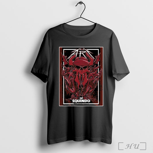 Officials Metallica The Art Of Squindo 104 Seasons Of Metallica Art 2025 Red Edition Poster