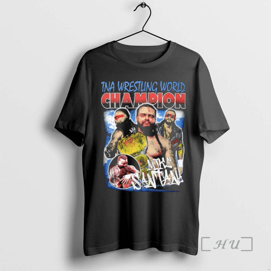 Officials Mike Santana Tna Wrestling World Champion Vintage T-Shirts, Hoodie, Sweatshirt | InkThreadWorks.com
