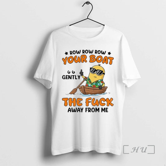 Officials Minion Row Row Row Your Boat Gently The Fuck Away From Me Premium T-Shirts, Hoodie, Sweatshirt | InkThreadWorks.com
