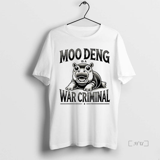 Officials Moo Deng Is A War Criminal T-Shirts, Hoodie, Sweatshirt | InkThreadWorks.com