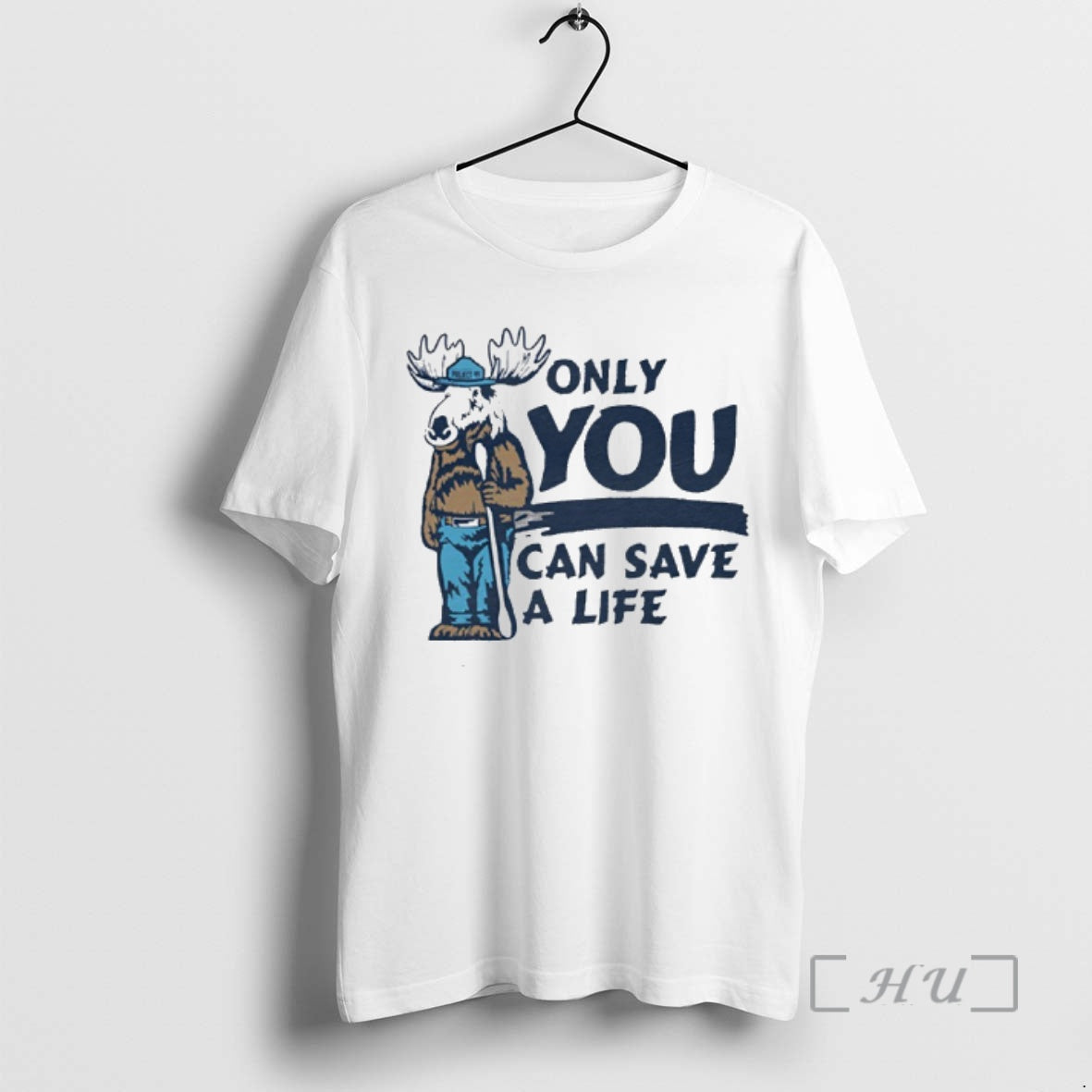 Officials Moose Mascot Only You Can Save A Life T-Shirts, Hoodie, Sweatshirt | InkThreadWorks.com