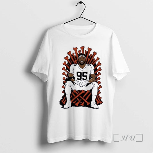 Officials Myles Garrett Single Season Sack King T-Shirts, Hoodie, Sweatshirt | InkThreadWorks.com
