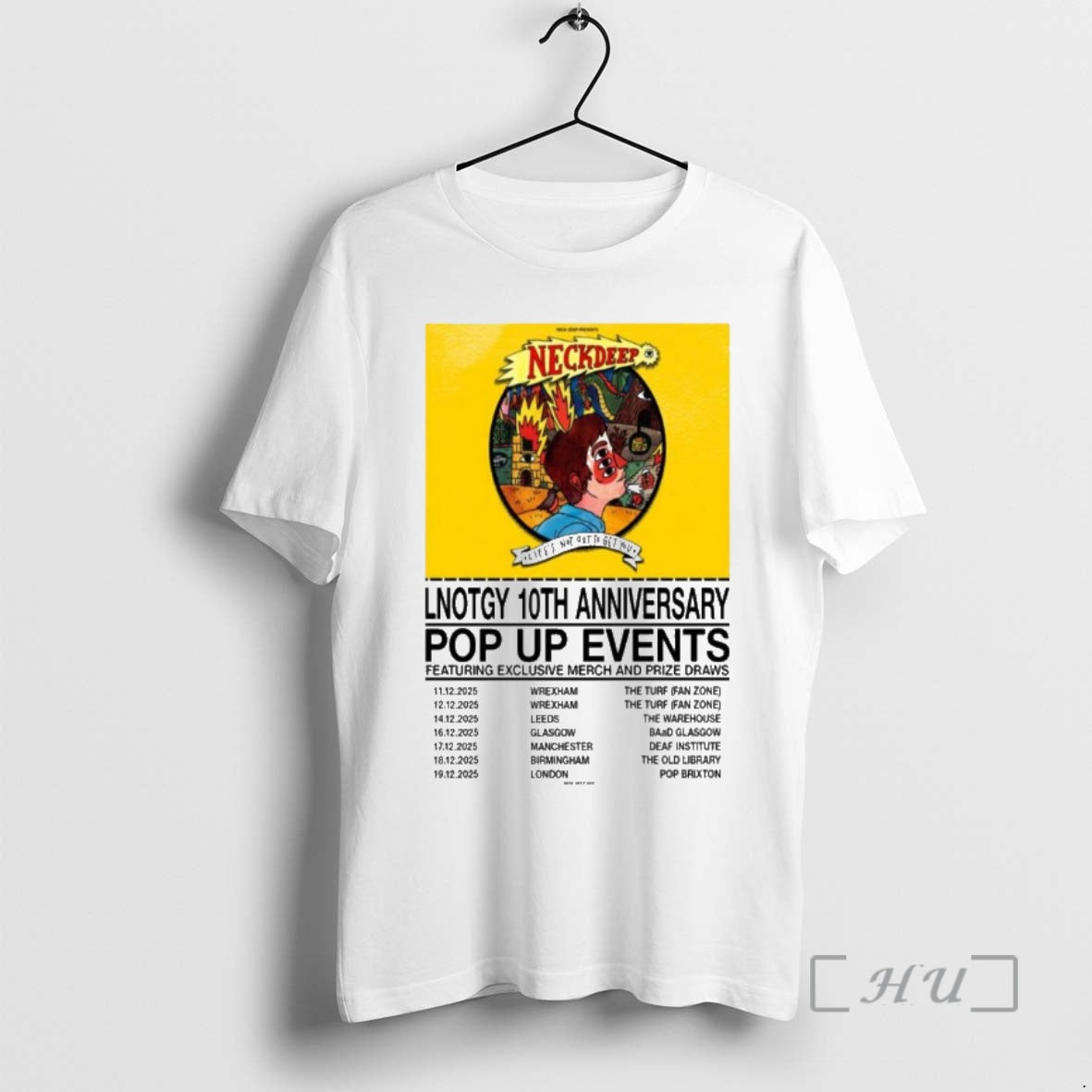 Officials Neck Deep December Tour 2025 T-Shirts, Hoodie, Sweatshirt | InkThreadWorks.com