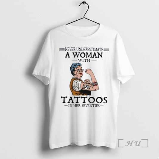 Officials Never Underestimate A Woman With Tattoos In Her Seventies