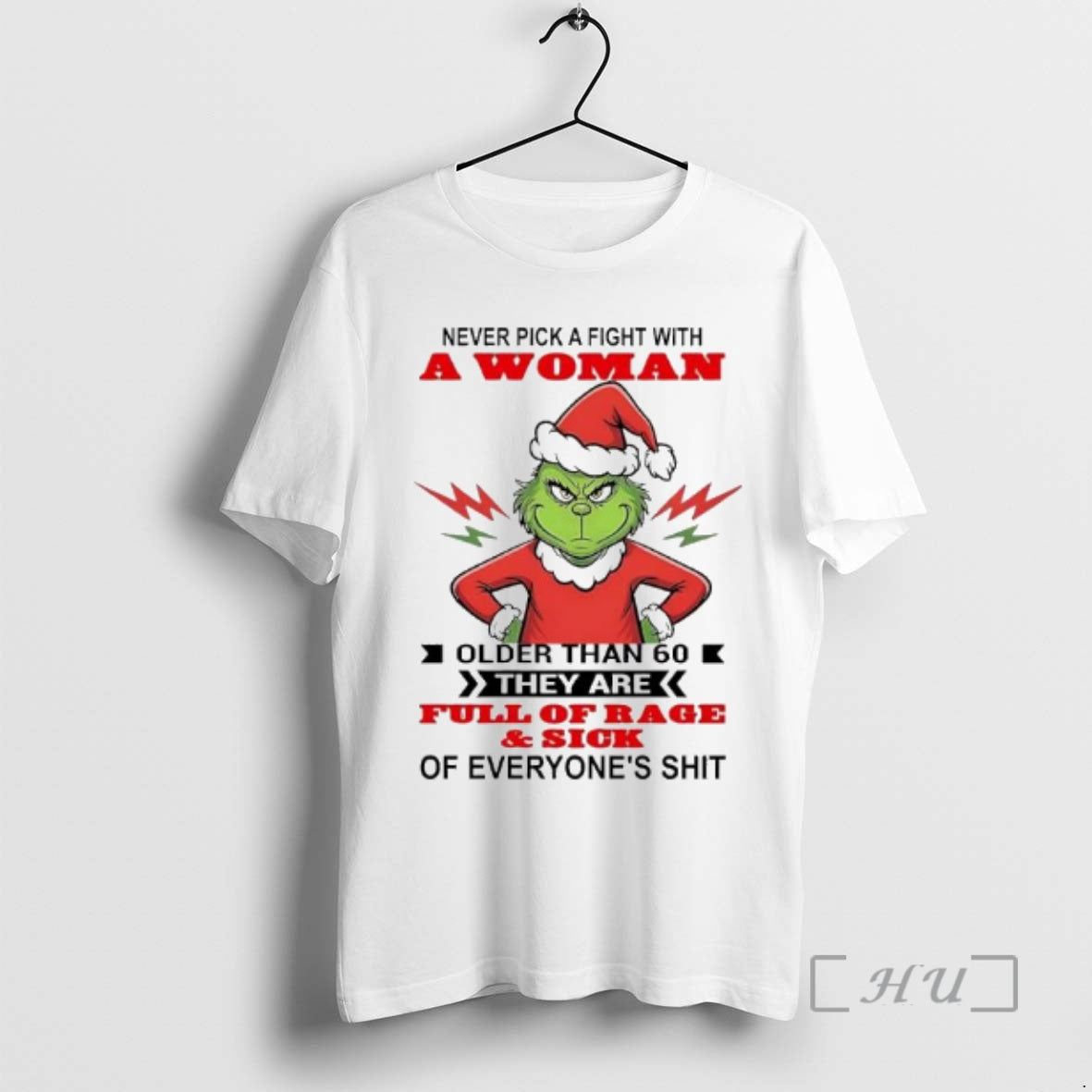 Officials Never Pick A Fight With A Woman Older Than 60 They Are Full Of T-Shirts, Hoodie, Sweatshirt | InkThreadWorks.com