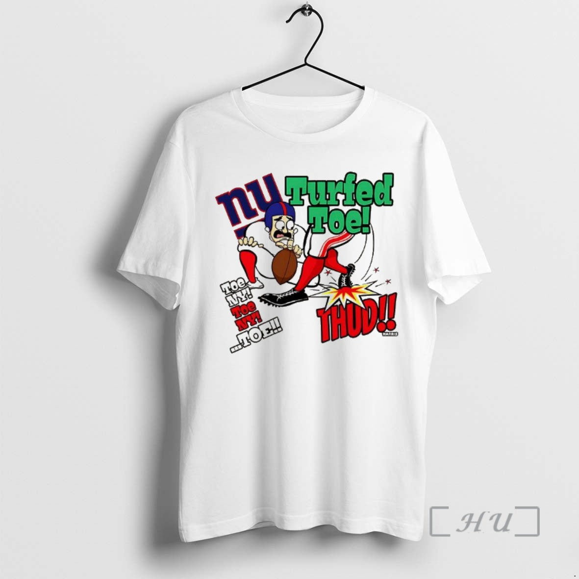 Officials New York Giants Turfed Toe Cartoon T-Shirts, Hoodie, Sweatshirt | InkThreadWorks.com