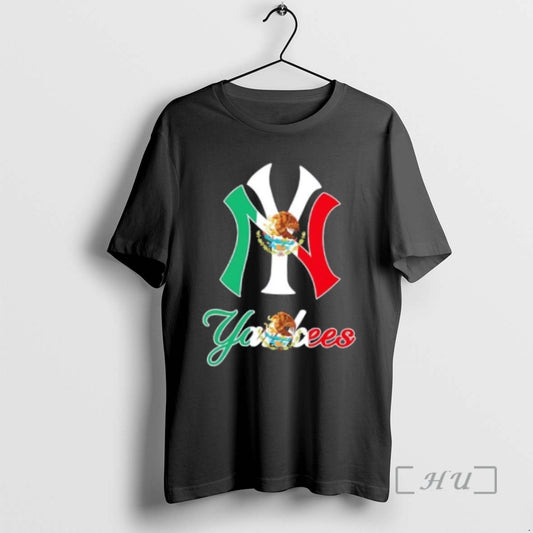 Officials New York Yankees Baseball X Mexican Flag T-Shirts, Hoodie, Sweatshirt | InkThreadWorks.com