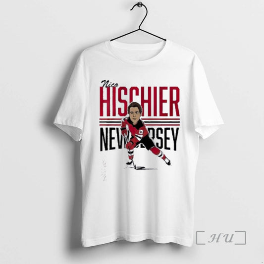 Officials Nico Hischie Center Ice Caricature T-Shirts, Hoodie, Sweatshirt | InkThreadWorks.com
