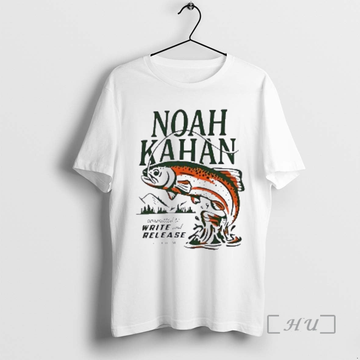 Officials Noah Kahan Committed To Write And Release Fishing T-Shirts, Hoodie, Sweatshirt | InkThreadWorks.com