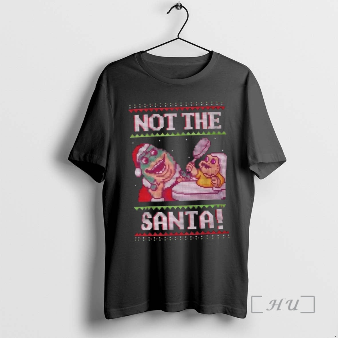 Officials Not The Santa Christmas Dinosaur T-Shirts, Hoodie, Sweatshirt | InkThreadWorks.com