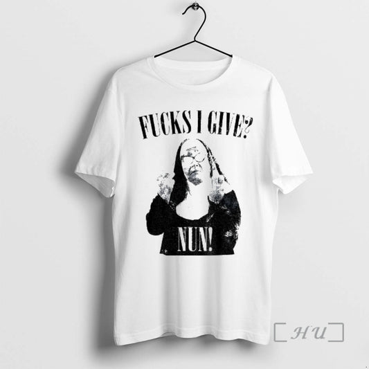 Officials Nun Middle Finger Fucks I Give Nun T-Shirts, Hoodie, Sweatshirt | InkThreadWorks.com