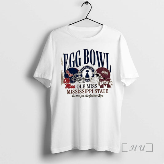 Officials Ole Miss Vs Mississippi State 2025 Egg Bowl Battle For The Golden Egg Premium T-Shirts, Hoodie, Sweatshirt