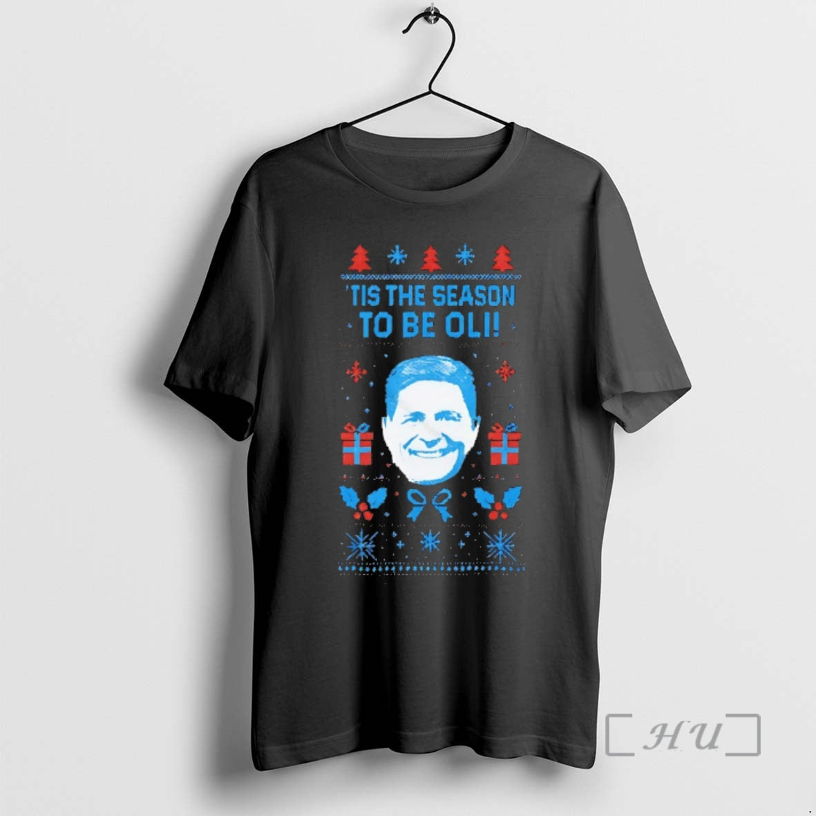 Officials Oliver Glasner Tis The Season To Be Oli Christmas T-Shirts, Hoodie, Sweatshirt | InkThreadWorks.com