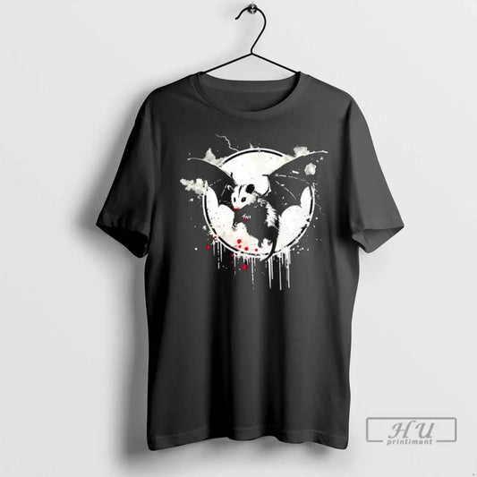 Officials Opossum Bat Halloween Lover T Shirts