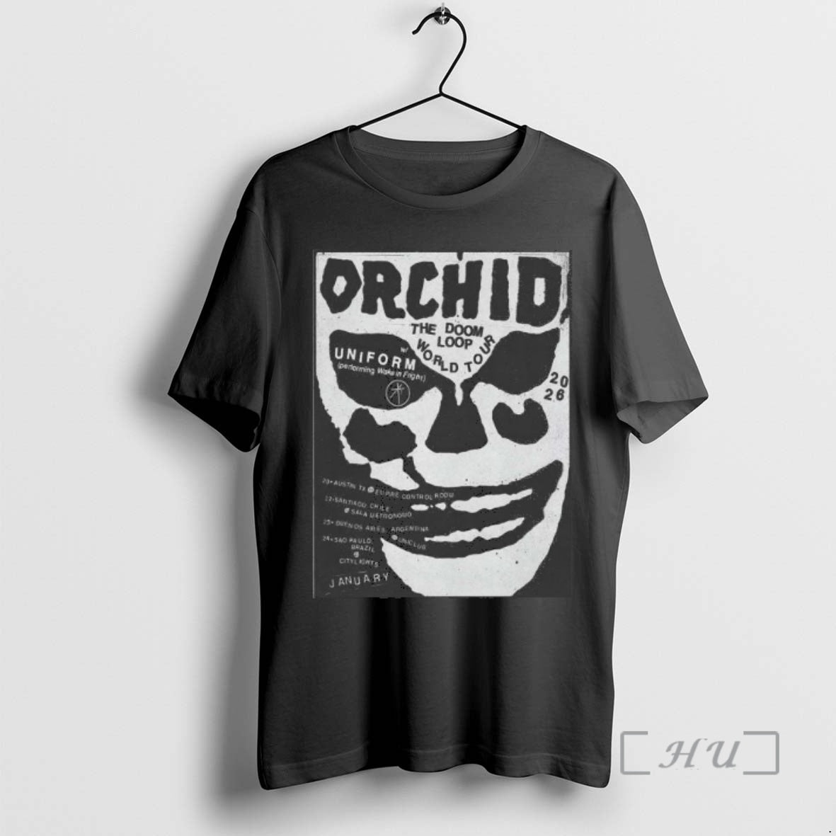 Officials Orchid The Doom Loop 2026 Shows T-Shirts, Hoodie, Sweatshirt | InkThreadWorks.com