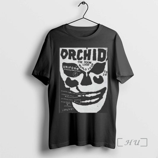 Officials Orchid The Doom Loop 2026 Shows T-Shirts, Hoodie, Sweatshirt | InkThreadWorks.com
