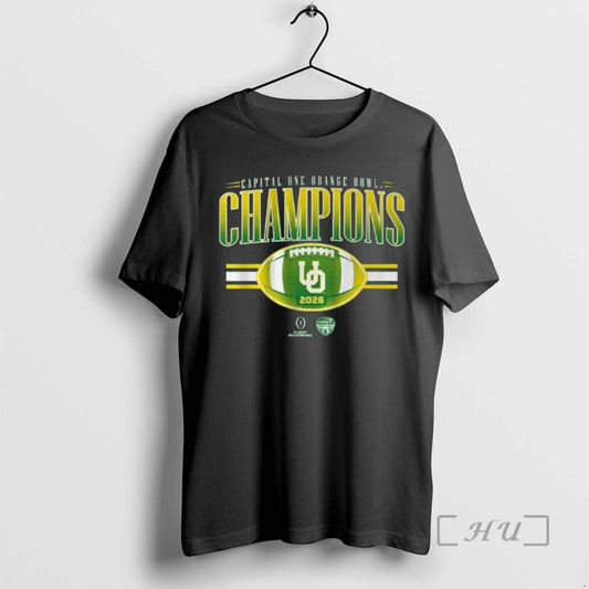 Officials Oregon Football Cfp Orange Bowl Champions 2026 T-Shirts, Hoodie, Sweatshirt | InkThreadWorks.com