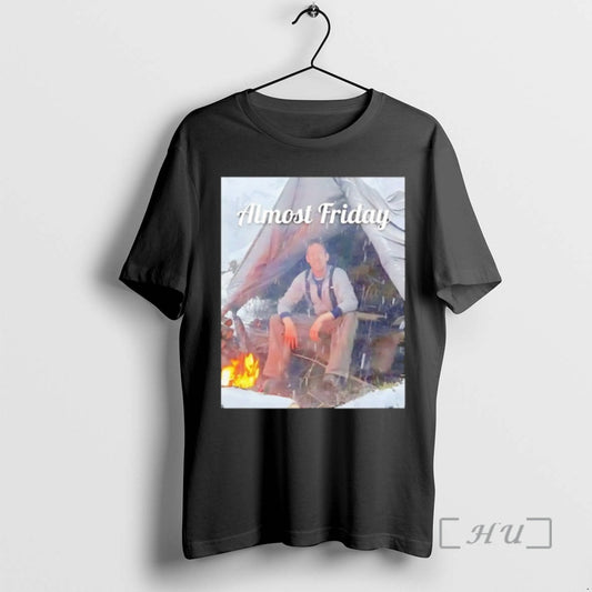 Officials Outdoor Boys Solo Camping Almost Friday T-Shirts, Hoodie, Sweatshirt | InkThreadWorks.com