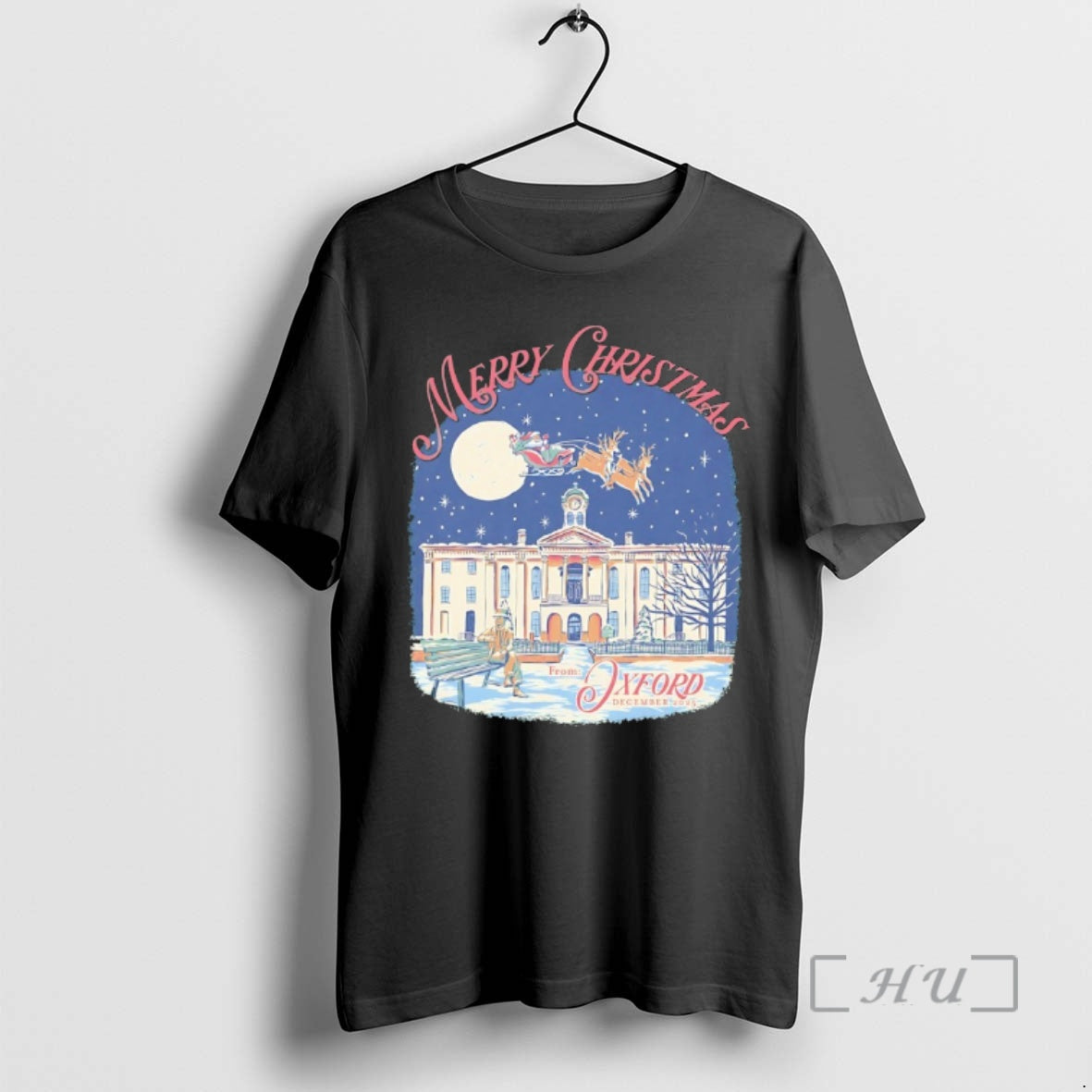 Officials Oxford Mississippi Merry Christmas T-Shirts, Hoodie, Sweatshirt | InkThreadWorks.com