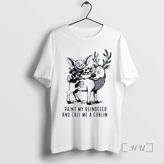 Officials Paint My Reindeer And Call Me A Goblin T-Shirts, Hoodie, Sweatshirt | InkThreadWorks.com