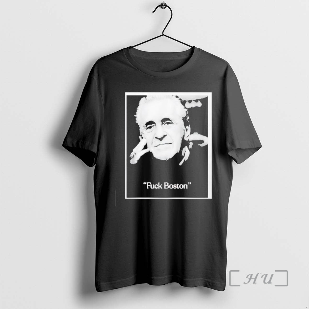 Officials Pat Riley Fuck Boston Portrait T-Shirts, Hoodie, Sweatshirt | InkThreadWorks.com