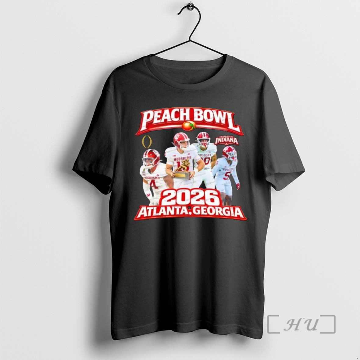 Officials Peach Bowl Atlanta Georgia University Of Indiana T-Shirts, Hoodie, Sweatshirt | InkThreadWorks.com