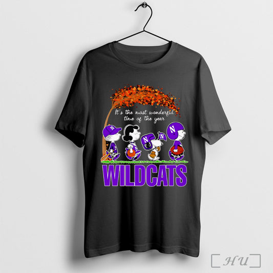Officials Peanuts Its The Most Wonderful Time Of The Year Wildcats Shirt Hoodie Sweater Longsleeve
