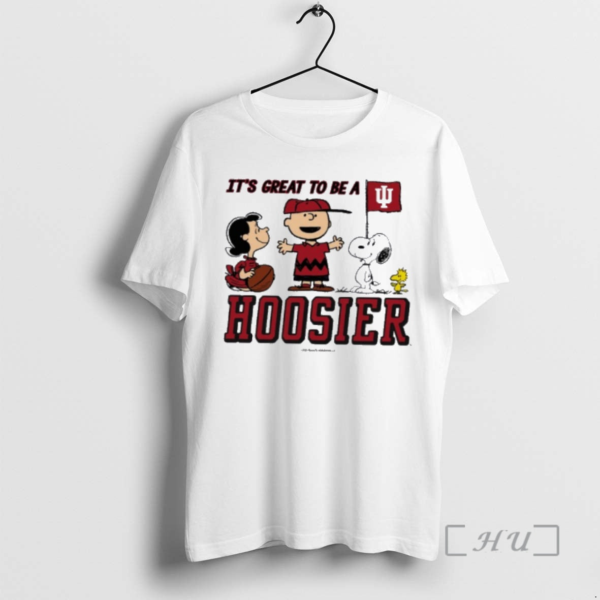 Officials Peanuts X Indiana Football Its Great To Be A Hoosier Premium T Shirts Sweater Hoodie, Sweatshirt