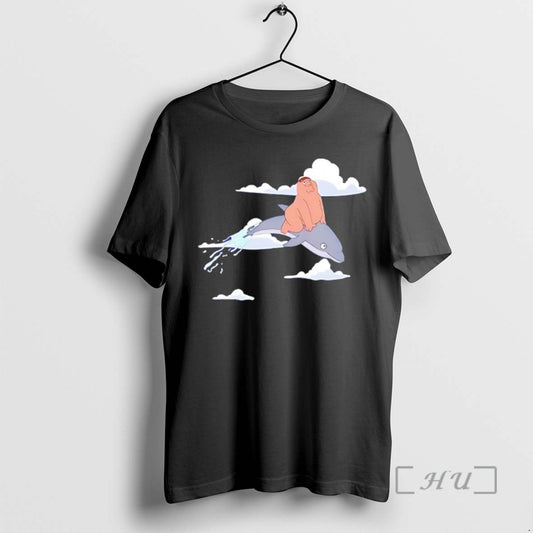 Officials Peter Griffin Riding Dolphin Family Guy T-Shirts, Hoodie, Sweatshirt | InkThreadWorks.com
