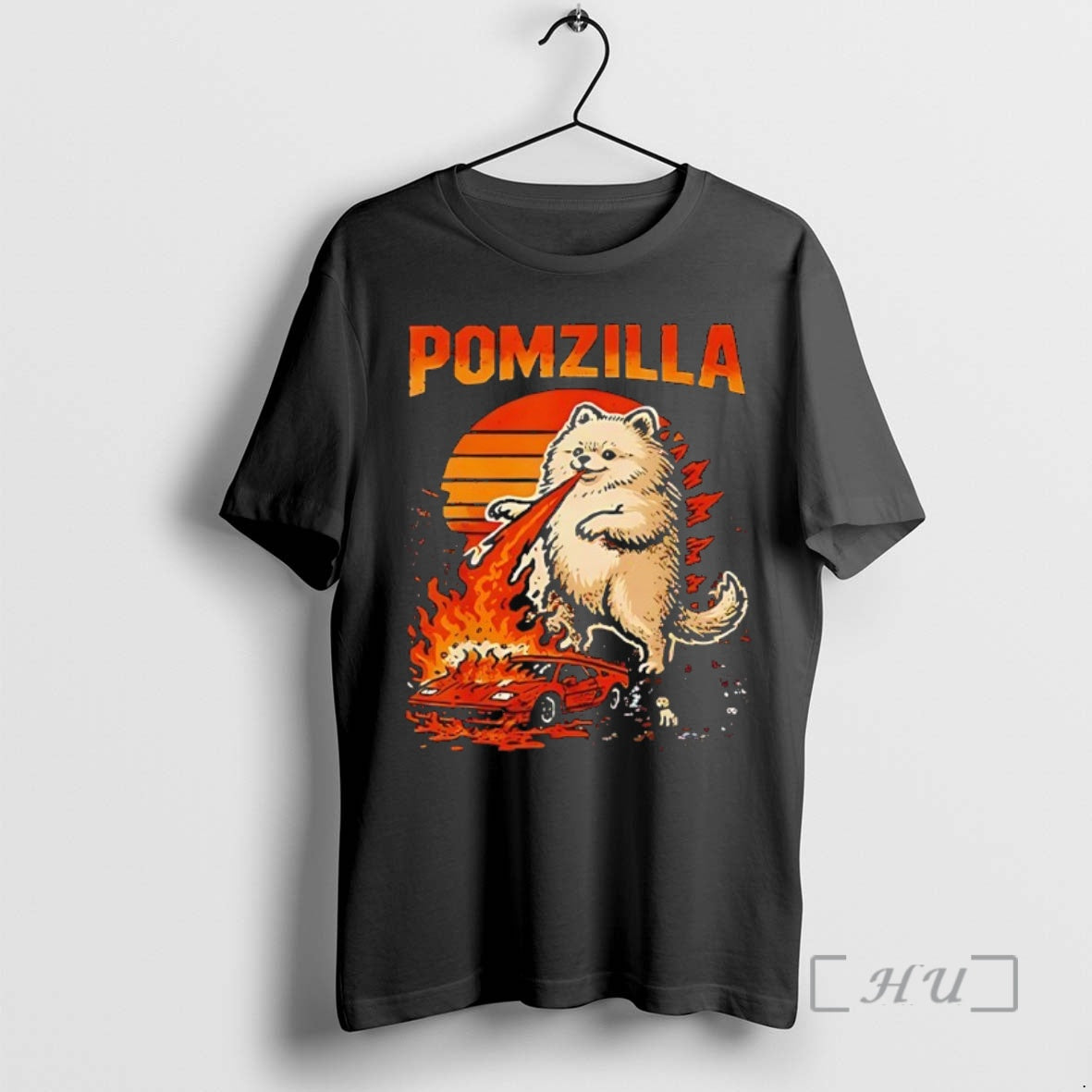 Officials Pomzilla Pomeranian Dog Monster Pom Dog Lover T-Shirts, Hoodie, Sweatshirt | InkThreadWorks.com