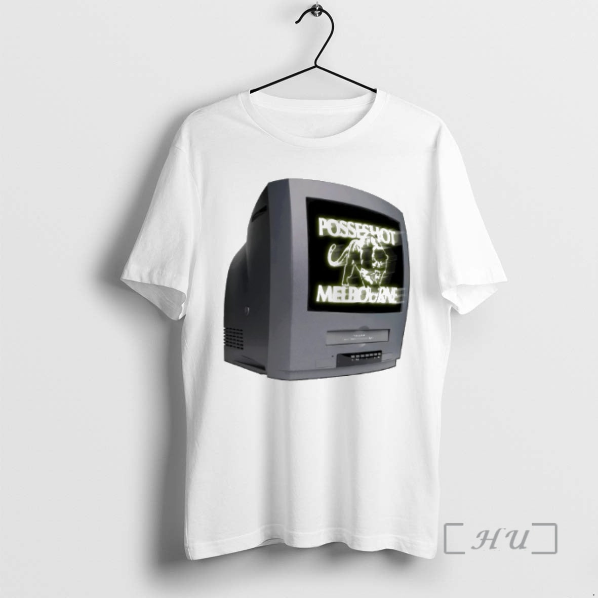 Officials Posseshot Melbourne Tv Glow Front Print T-Shirts, Hoodie, Sweatshirt | InkThreadWorks.com