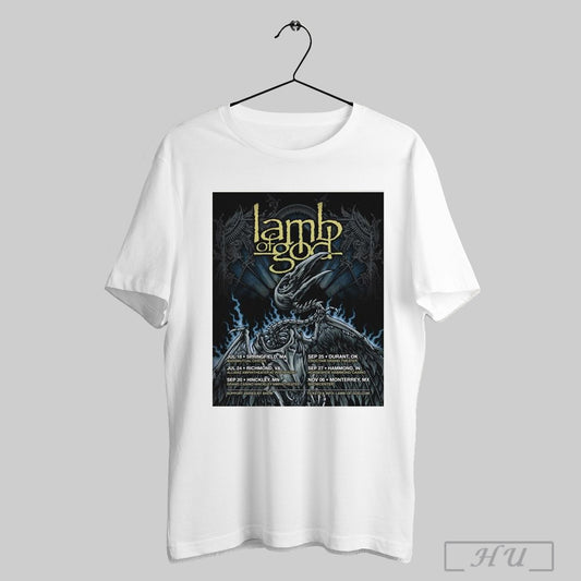 Officials Poster Lamb Of God Jul 18 Sep 20 2025 Hinckley Mn Grand Casino Hinckley