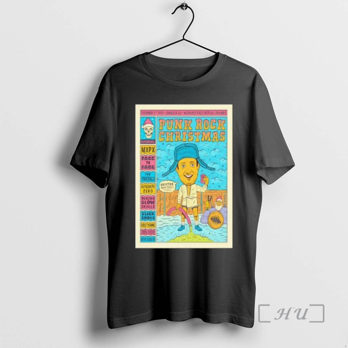 Officials Punk Rock Christmas 12 6 2025 Chandler Az T-Shirts, Hoodie, Sweatshirt | InkThreadWorks.com