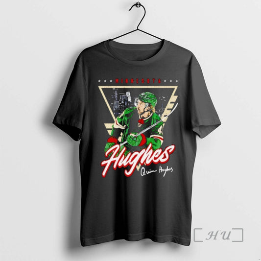 Officials Quinn Hughes 43 Minnesota Wild Hokcey And Signature Vintage T-Shirts, Hoodie, Sweatshirt | InkThreadWorks.com
