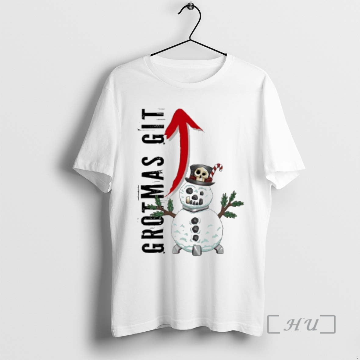 Officials Red Gobbo Grotmas Git Snown Christmas T-Shirts, Hoodie, Sweatshirt | InkThreadWorks.com