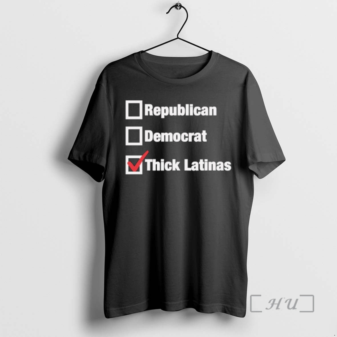 Officials Republican Democrat Thick Latinas Checklist T-Shirts, Hoodie, Sweatshirt | InkThreadWorks.com
