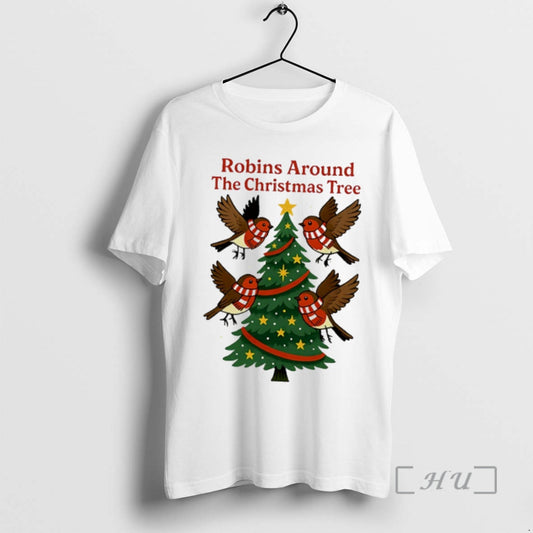 Officials Robins Around The Christmas Tree Cheltenham Town T-Shirts, Hoodie, Sweatshirt | InkThreadWorks.com