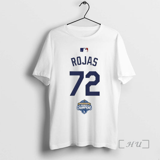 Officials Rojas 72 Back To Back Champs World Champions T-Shirts, Hoodie, Sweatshirt | InkThreadWorks.com