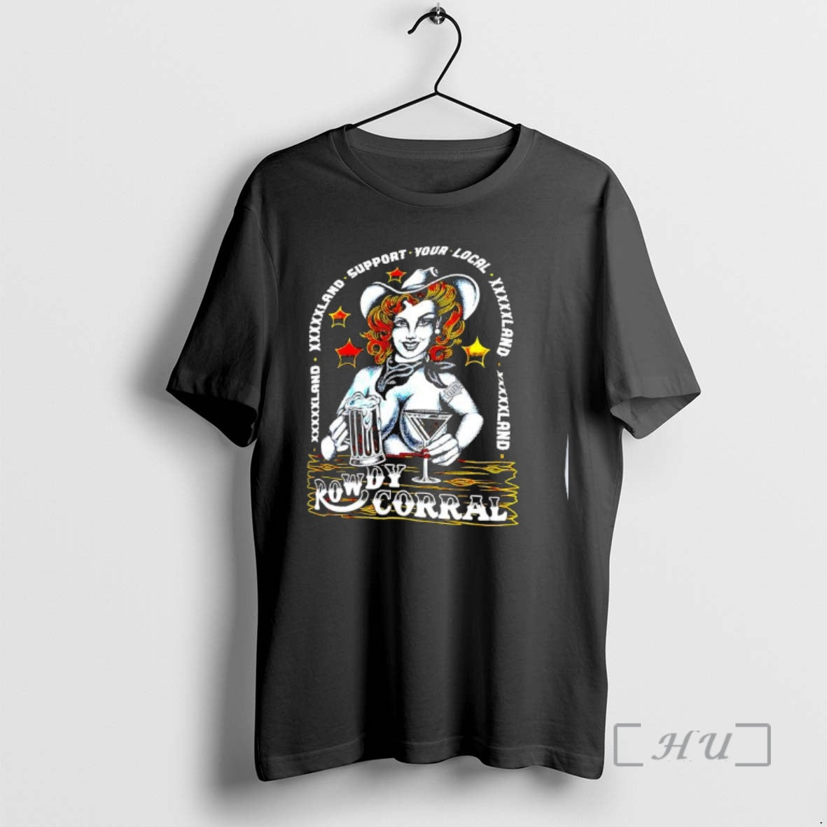 Officials Rowdy Corral Support Your Local Xxxxxland T-Shirts, Hoodie, Sweatshirt | InkThreadWorks.com