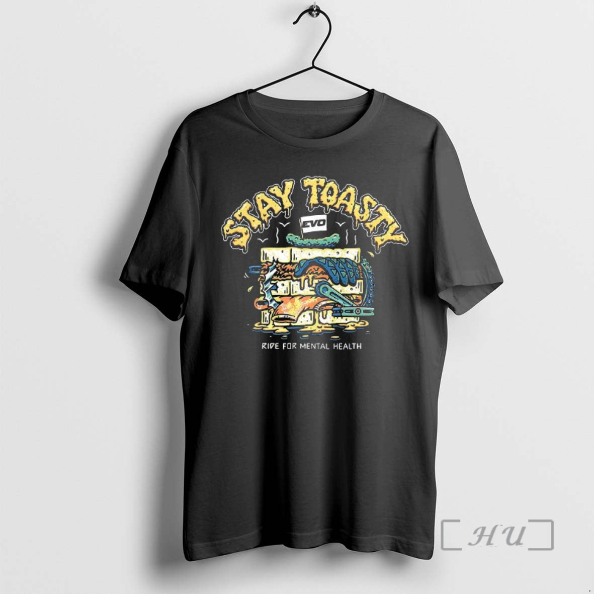 Officials Sandwich Stay Toasty Ride For Mental Health T-Shirts, Hoodie, Sweatshirt | InkThreadWorks.com