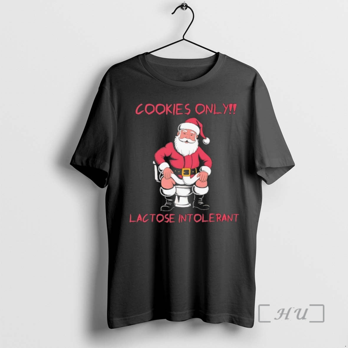 Officials Santa Toilet Cookies Only Lactose Intolerant T-Shirts, Hoodie, Sweatshirt | InkThreadWorks.com