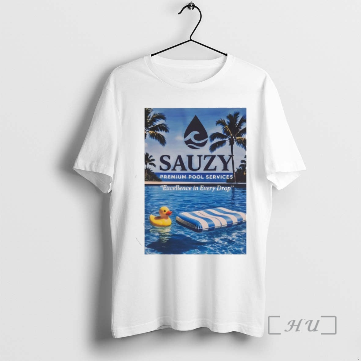 Officials Sauzy Pool Services Excellence Every Drop T-Shirts, Hoodie, Sweatshirt