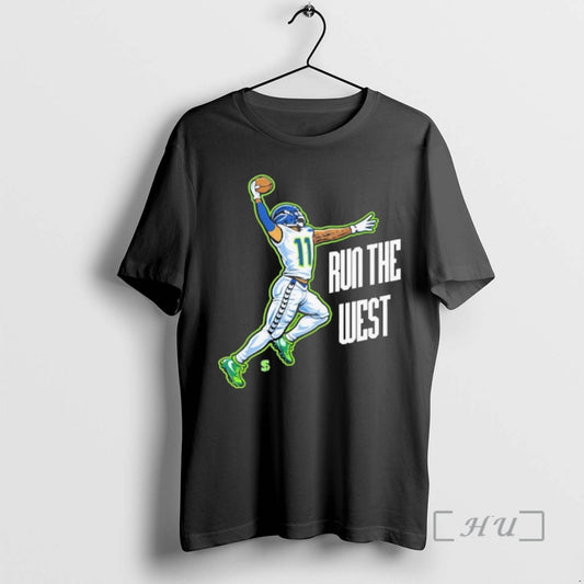 Officials Seahawks Run The West Jaxon Smith Njigba T-Shirts, Hoodie, Sweatshirt | InkThreadWorks.com