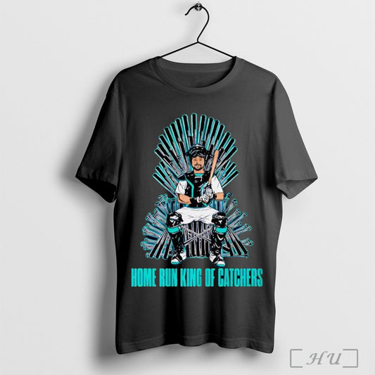 Officials Seattle Mariners Cal Raleigh Home Run King Of Catchers Shirt Hoodie Sweater Longsleeve And