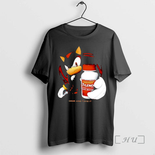 Officials Shadow The Hedgehog Come And Take It Tylenol T-Shirts, Hoodie, Sweatshirt | InkThreadWorks.com