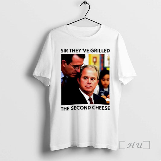 Officials Sir Theyre Grilled The Second Cheese Graphic T-Shirts, Hoodie, Sweatshirt | InkThreadWorks.com