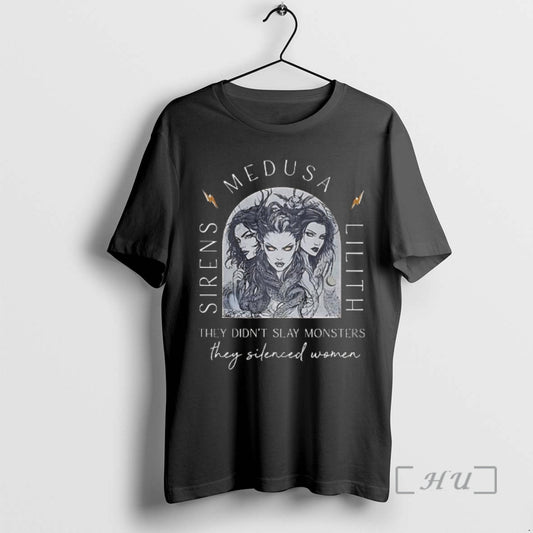 Officials Sirens Medusa Lilith They Silenced Women T-Shirts, Hoodie, Sweatshirt | InkThreadWorks.com
