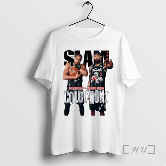 Officials Slam Scottie Barnes Brandon Ingram Magazine Toronto Players Cold Front Premium T Shirts Sweater Hoodie, Sweatshirt